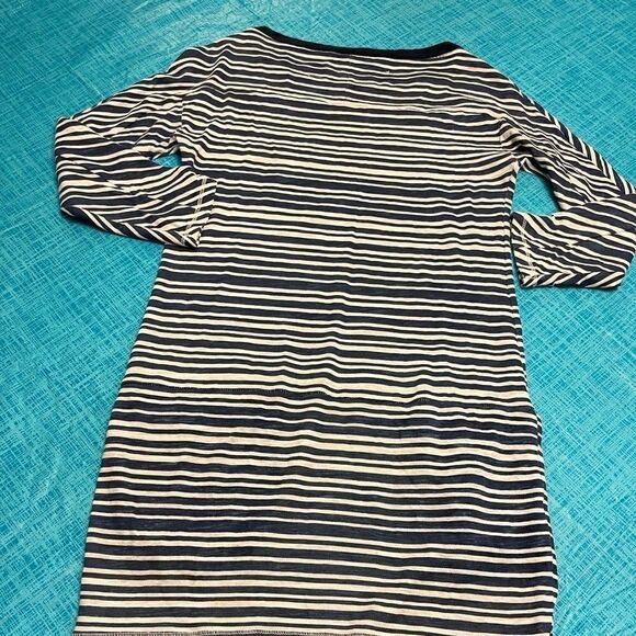 Rag & Bone Knit Blue Nautical Stripe Knit Dress - Picture 11 of 13